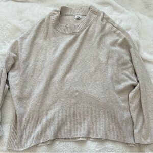 Women's Beige Sweater
